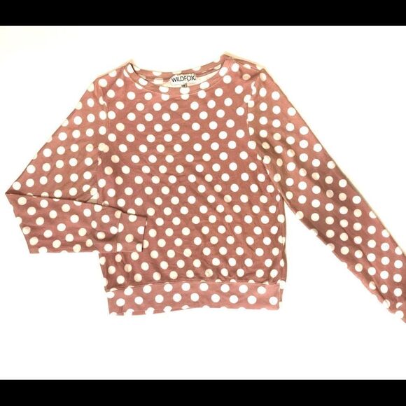 🆕- Wildfox Polka Dot sweatshirt ✨💖 - Picture 3 of 5